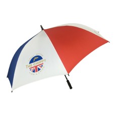 Golf umbrella with two colors fabric combination - the Chippy